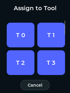 Tools Screen